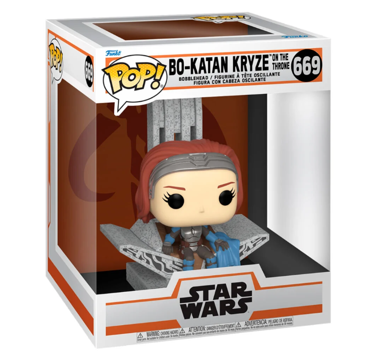 Figura POP Deluxe Star Wars Mandalorian 9 Bo-Katan Kryze