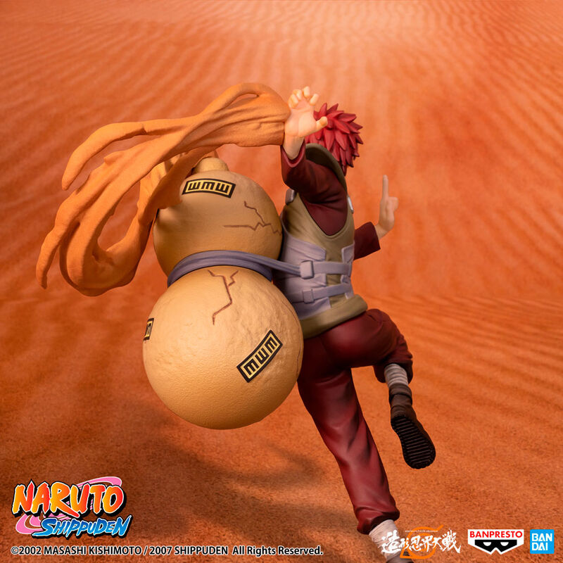 Figura Gaara Banpresto F Colosseum Naruto Shippuden 12cm