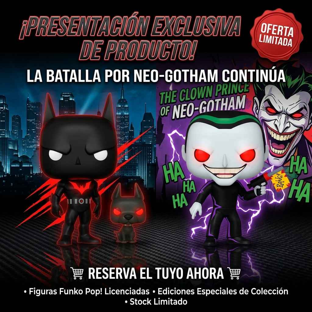 Pack Batman Beyond — Terry McGinnis + The Joker Funko POP