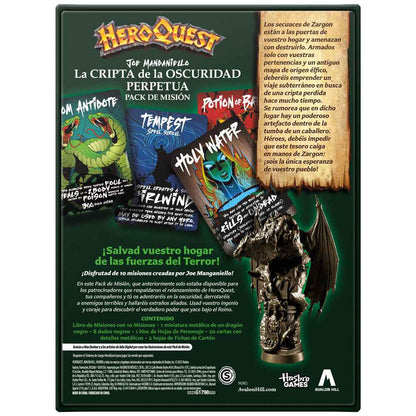 Expansion Juego de Mesa La Cripta de la Oscuridad Perpetua HeroQuest español