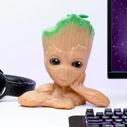 Lampara 3D Groot Guardianes de la Galaxia Marvel 22cm sonido - Savepoint