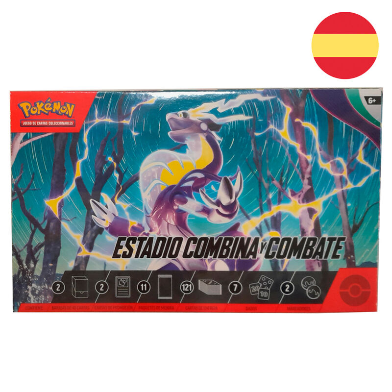 Estuche Estadio Combina y Combate Pokemon español