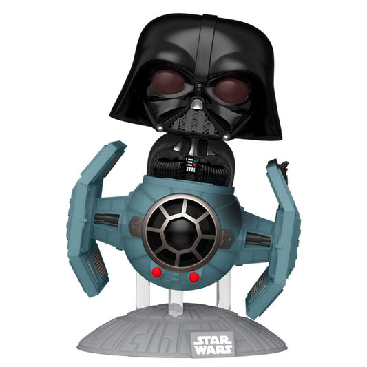 Figura POP Rides Deluxe Star Wars Darth Vader with TIE Fighter