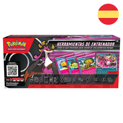 Estuche Kit Herramientas Entrenador cartas Pokemon español - Savepoint
