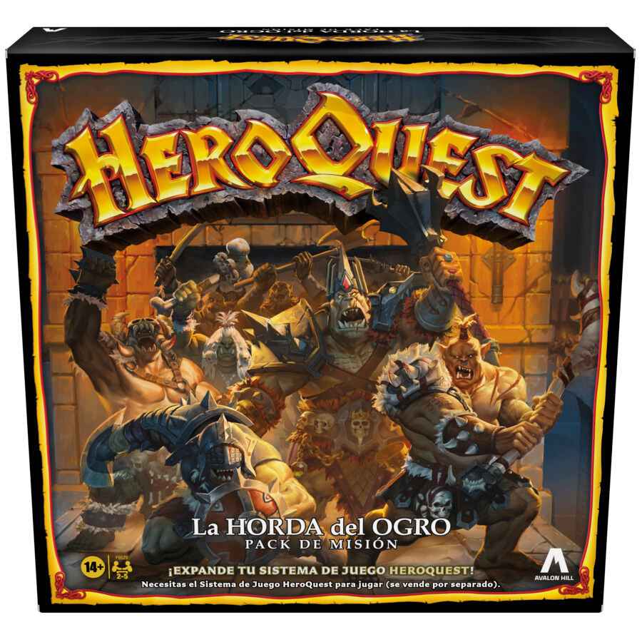 Expansion juego mesa La Horda del Ogro HeroQuest español