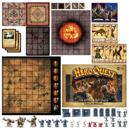 Expansion juego mesa La Horda del Ogro HeroQuest español