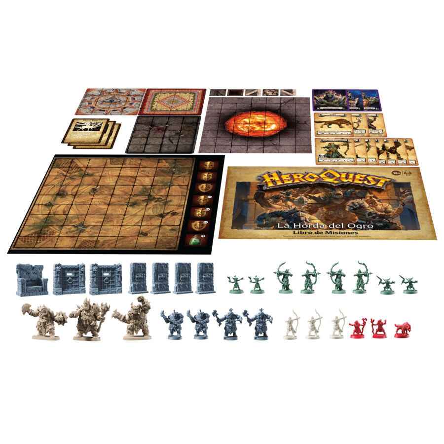 Expansion juego mesa La Horda del Ogro HeroQuest español