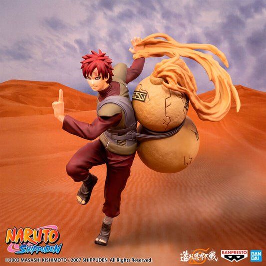 Figura Gaara Banpresto F Colosseum Naruto Shippuden 12cm