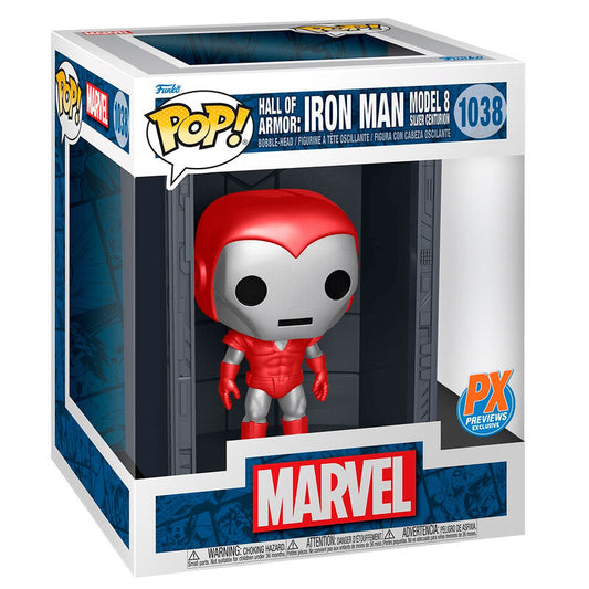 Figura POP Deluxe Marvel Hall of Armor Iron Man Model 8 Exclusive - Savepoint