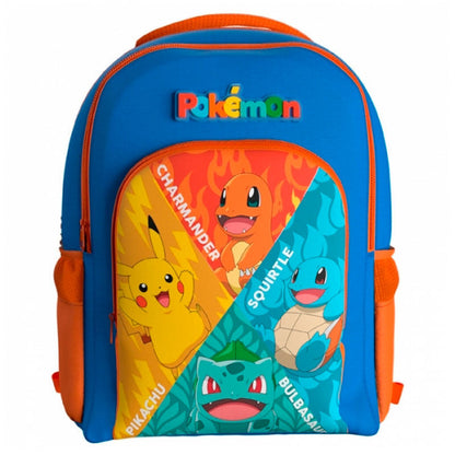 Mochila Starters Pokemon 43cm adaptable - Savepoint