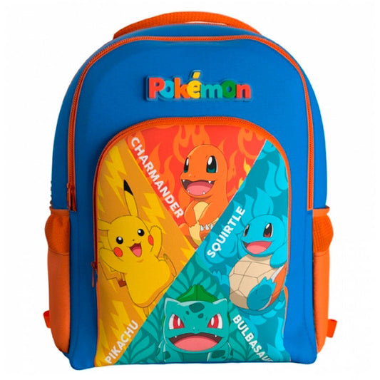 Mochila Starters Pokemon 43cm adaptable - Savepoint