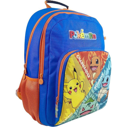 Mochila Starters Pokemon 43cm adaptable - Savepoint